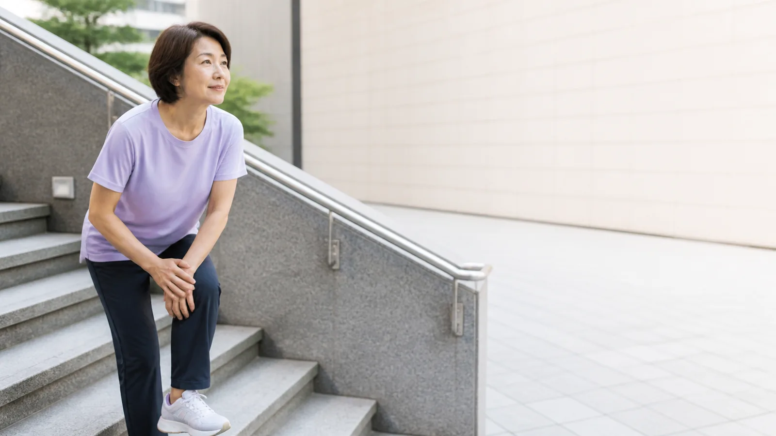 東亞女性走樓梯時留意膝部狀況